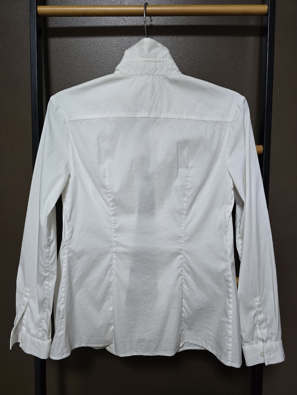 PRADA Classic Poplin Button Down Blouse - Tailored Fit - Picture 2 of 10